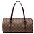 Borsa a mano Louis Vuitton Papillon 30 Damier Ebene Marrone