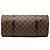 Borsa a mano Louis Vuitton Papillon 30 Damier Ebene Marrone - vista 3