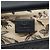 Borsa a tracolla Gucci Small Guccissima Bee Padlock nera Nero - vista 5