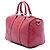 Borsa Boston Joy Gucci Medium Stampa GG Rossa Rosso - vista 2