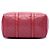 Borsa Boston Joy Gucci Medium Stampa GG Rossa Rosso - vista 3