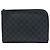 Bolso de mano Louis Vuitton Damier Graphite Pochette Jour MM Negro