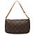 Borsa a tracolla Louis Vuitton Monogram Pochette Accessoires Marrone