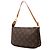 Borsa a tracolla Louis Vuitton Monogram Pochette Accessoires Marrone - vista 2