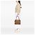 mala Gucci Bree Dome Medium em lona GG bege - vista 7