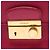 Borsa Satchel Prada Saffiano Sound Lock Rosa - vista 5