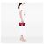 Borsa Satchel Prada Saffiano Sound Lock Rosa - vista 6