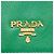 Borsa a tracolla Prada Saffiano Lux Wallet On Chain Verde - vista 5