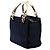 Borsa a mano Prada Tessuto blu con manico in metallo - vista 2