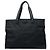 Tote Gucci GG in nylon nero con banda Web