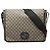 Borsa a tracolla Gucci Large GG Supreme Interlocking G Beige