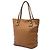 Borsa Tote Gucci Medium Guccissima GG Charm Marrone - vista 2