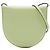 Bolso bandolera LOEWE Small Leather Heel Pouch Verde