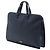 Borsa business Prada Saffiano blu - vista 2