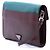 Clutch Prada bicolore rossa in Saffiano con chiusura push lock Rosso - vista 2
