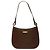Borsa a tracolla Burberry in pelle marrone