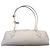 Alaïa Borsa Le Teckel in pelle bianca Bianco