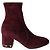 Valentino Rockstud Botines de Ante Morado Púrpura