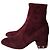 Valentino Rockstud Botines de Ante Morado Púrpura - vista 5