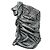 Isabel Marant Metallic-Silber Kleid mit Drapierung Metallisch