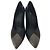Céline Décolleté Celine in pelle nera borchiata Nero - vista 6