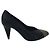 Céline Décolleté Celine in pelle nera borchiata Nero - vista 7