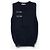 Prada 2000s Chaleco de punto sin mangas con hebillas bondage Negro