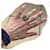 Anello Cuore Zolotas in Argento e Oro D'oro Silver hardware - vista 12