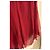 Abito Elie Saab in misto seta rosso con volant - vista 10