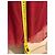 Abito Elie Saab in misto seta rosso con volant - vista 11