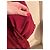 Abito Elie Saab in misto seta rosso con volant - vista 13