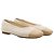 Autre Marque Vivaia Margot V-Cut Bailarinas Punta Cuadrada Beige Crudo