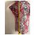 Diane von Furstenberg Blusa de seda estampado floral rojo Blanco Hardware de plata - vista 4