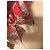 Diane von Furstenberg Blusa de seda estampado floral rojo Blanco Hardware de plata - vista 5