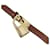 Hermès Kelly Watch Yellow Gold with Brown Leather Strap Golden  - view 1
