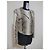Autre Marque Pellessimo Paris Roccia Natural Python Leather Biker Jacket Multiple colors Beige Grey - view 2
