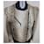 Autre Marque Pellessimo Paris Roccia Natural Python Leather Biker Jacket Multiple colors Beige Grey - view 6