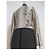 Autre Marque Pellessimo Paris Roccia Natural Python Leather Biker Jacket Multiple colors Beige Grey - view 9