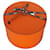 Hermès Caja de Sombrero Redonda Naranja  - vista 1