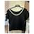 Pinko x Coca-Cola Embellished Black Cotton Top White Red Gold hardware  - view 5