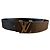 Cintura Louis Vuitton Damier Infini Marrone