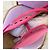 Marni Borsa Tote in Rafia Rosa - vista 11