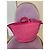 Marni Borsa Tote in Rafia Rosa - vista 2