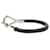 Hermès HERMES Jumbo H Leather Charm Bracelet Black Silvery  - view 3