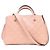Borsa a tracolla Louis Vuitton Pink Monogram Empreinte Montaigne BB Rosa - vista 3