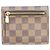 Portafoglio Louis Vuitton N60005 Koala Tri-fold Marrone Rosso - vista 3