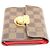 Portafoglio Louis Vuitton N60005 Koala Tri-fold Marrone Rosso - vista 4