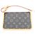 Borsa a tracolla Louis Vuitton Monogram Carryall NM PM Marrone - vista 10