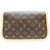Borsa a tracolla Louis Vuitton Monogram Noir Diane NM PM Marrone - vista 3