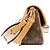 Borsa a tracolla Louis Vuitton Monogram Noir Diane NM PM Marrone - vista 4
